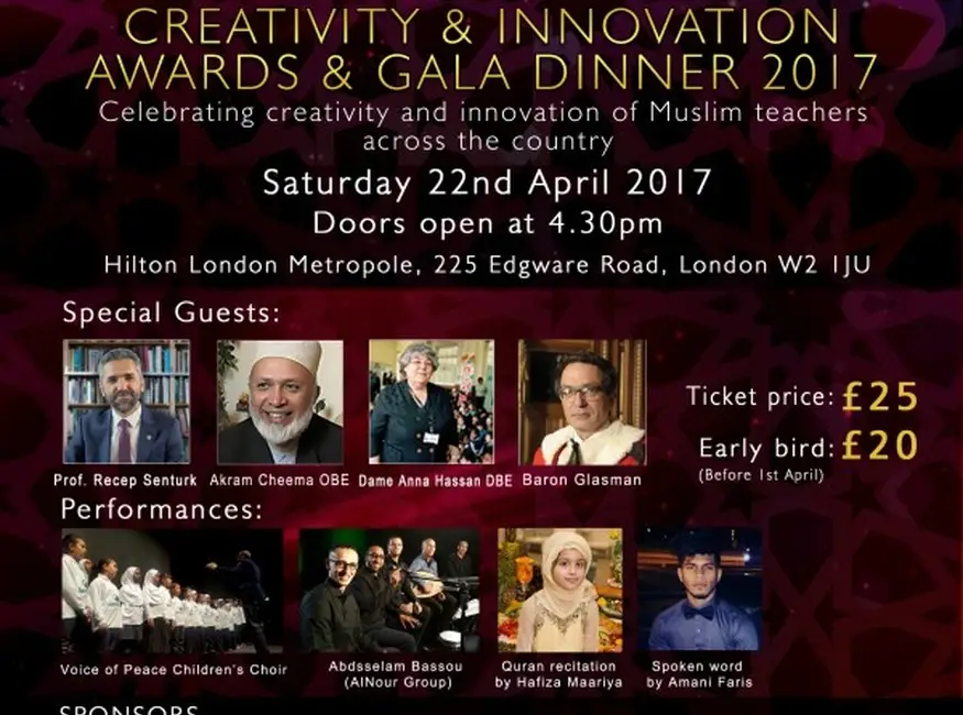 National Muslim Teachers' Creativity and Innovation Awards Gala Dinner